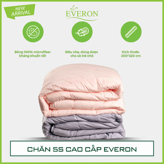 Chăn siêu nhẹ kháng khuẩn 5s everon 200 x 220 cm - hàng chính hãng