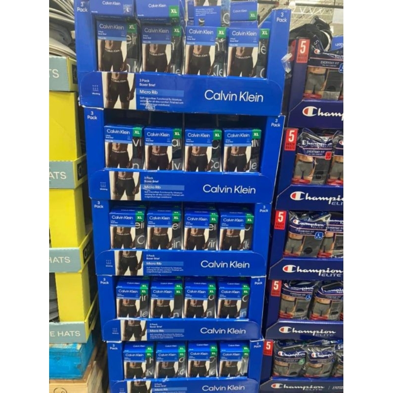 3 CÁI - 1 sét,  QUẦN LÓT BOXER NAM - Calvin Klein  HÀNG AUTH mua tại Mỹ