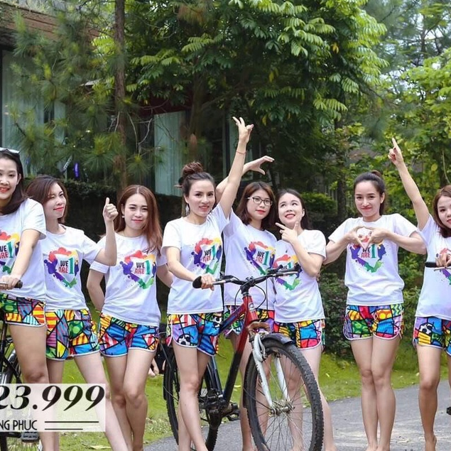 Áo thun nhóm, đồng phục gia đình, áo teambuilding đồng phục đi biển công ty, xưởng áo thun giá rẻ