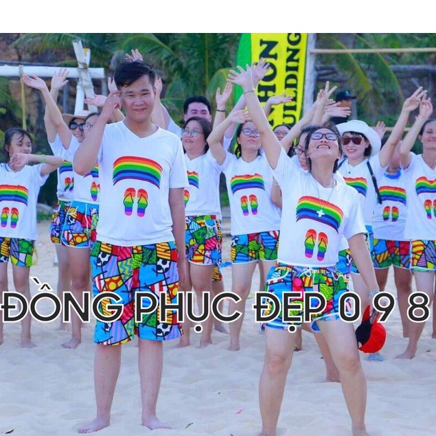 Áo thun nhóm, đồng phục gia đình, áo teambuilding đồng phục đi biển công ty, xưởng áo thun giá rẻ