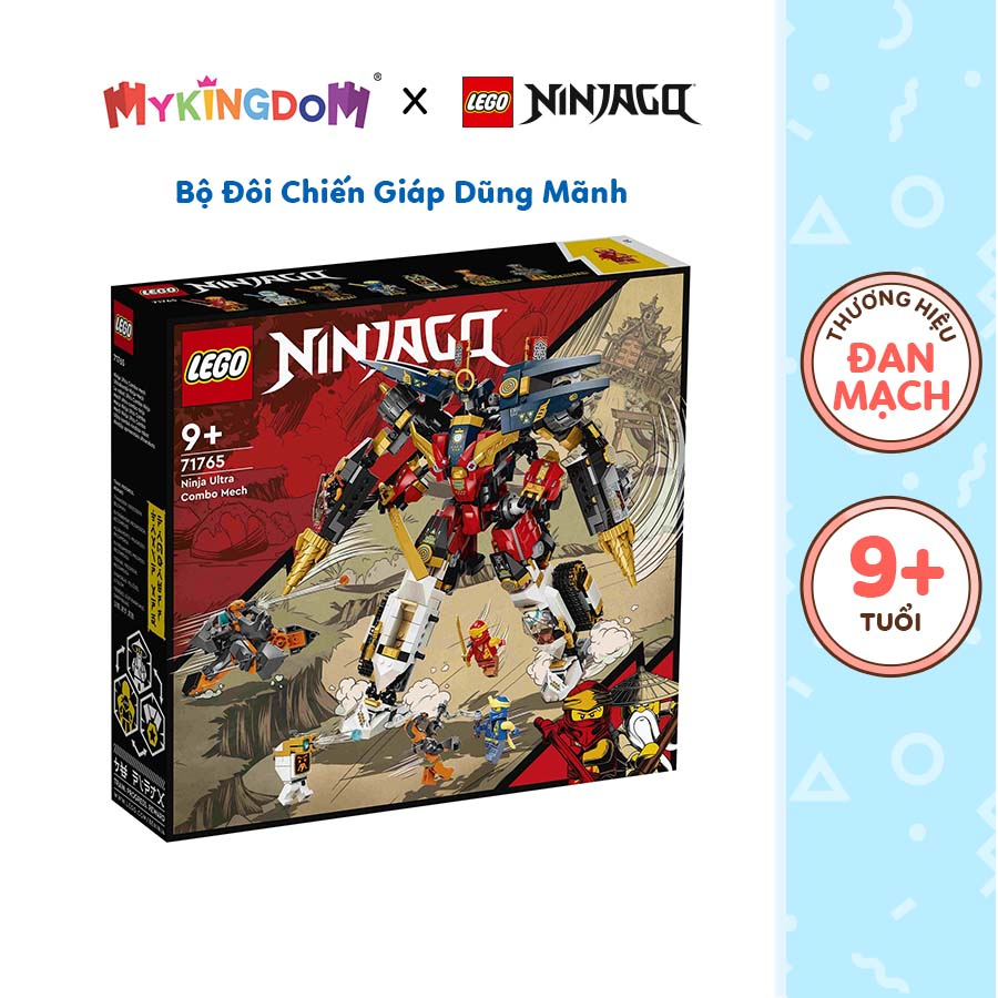 Đồ Chơi LEGO NINJAGO Bộ Đôi Chiến Giáp Dũng Mãnh 71765