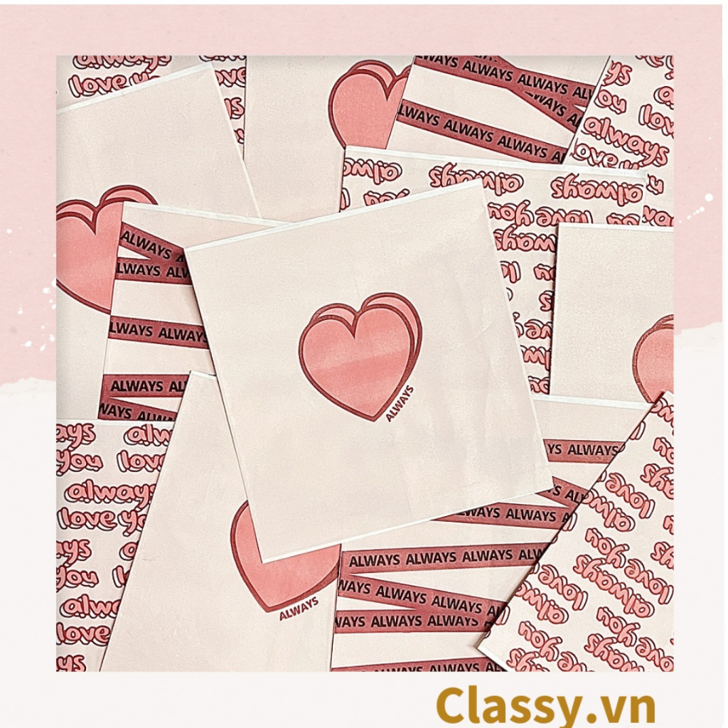 Túi giấy Classy vuông kích thước 13x13.8CM làm quà tặng T1475