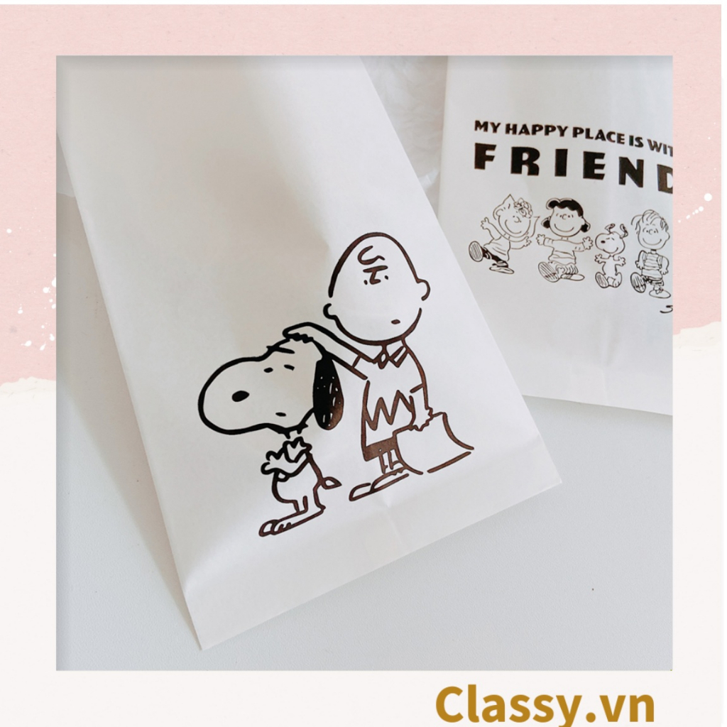 Túi giấy Classy vuông kích thước 13x13.8CM làm quà tặng T1475