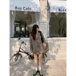 Set áo vest + chân váy xếp ly (UNIFORM SET)