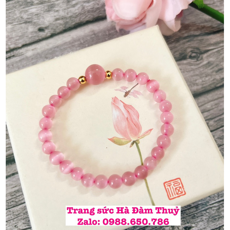 Hot 🔥 Vòng đá mắt mèo đủ màu quấn 3 vòng tay - Hàng Đẹp Đá Vip 🍃🍃🍃