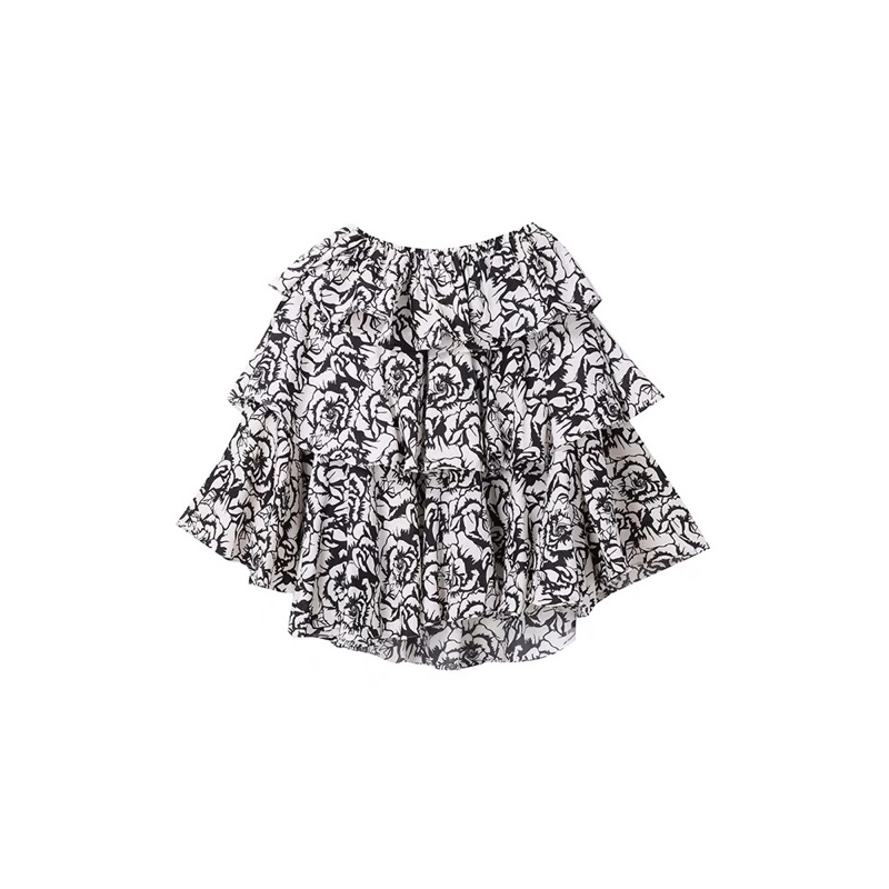 Váy Hoa Nữ Trễ Vai Siêu Xinh Dáng Xoè Freesize