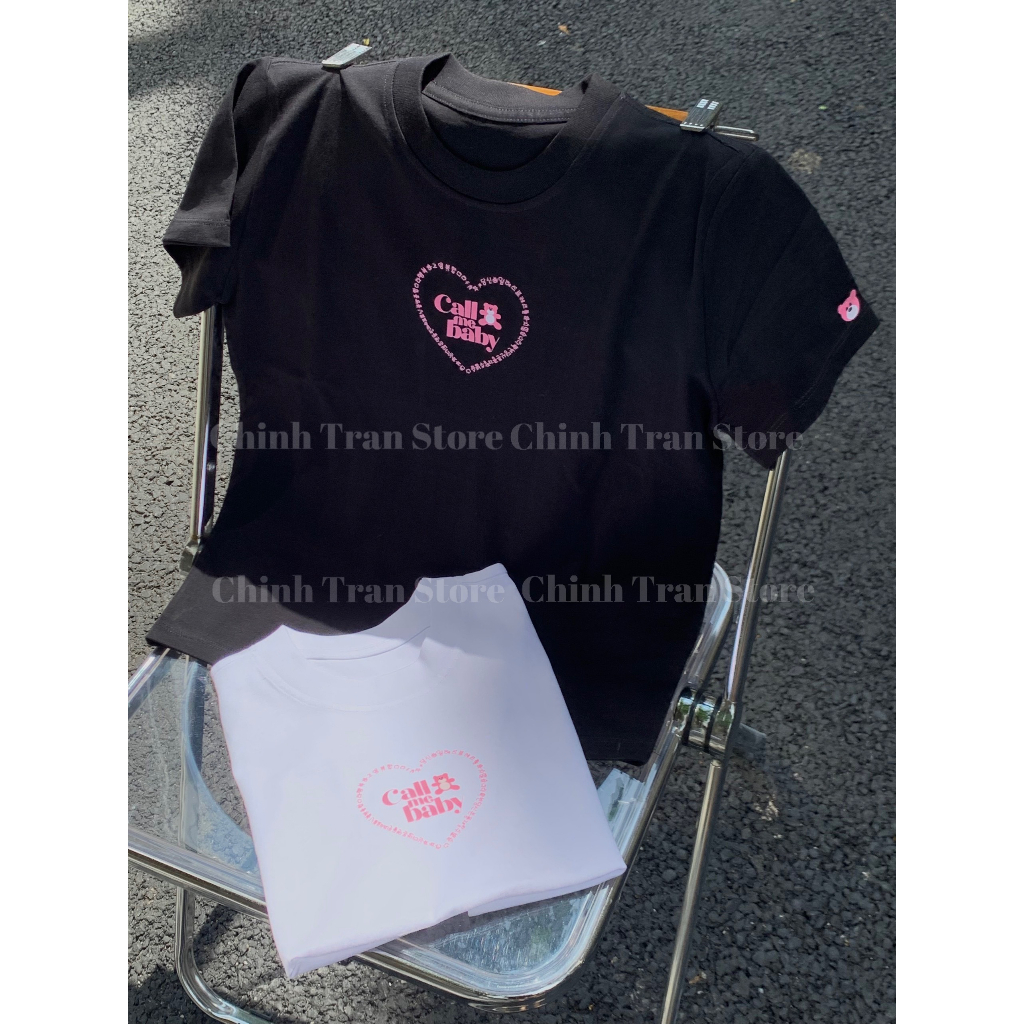 Áo thun nữ babytee hottrend chất cotton freesize in hình Call me baby
