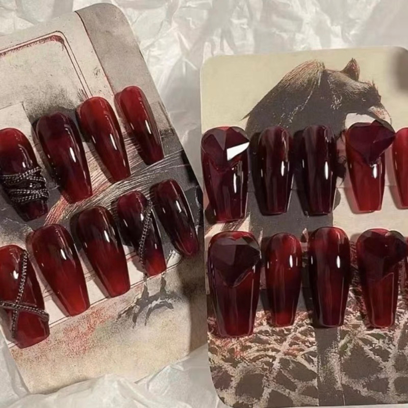Sơn Gel thạch đỏ bóng kính seyei