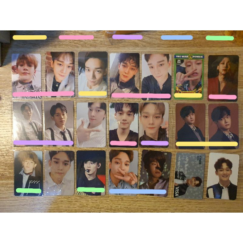 Photocard EXO CHEN
