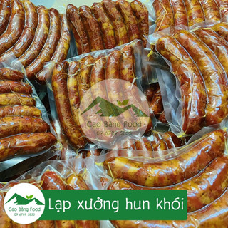 Lạp sườn lạp xưởng hun khói Cao Bằng Food vỏ mỏng giòn thơm tiêu 