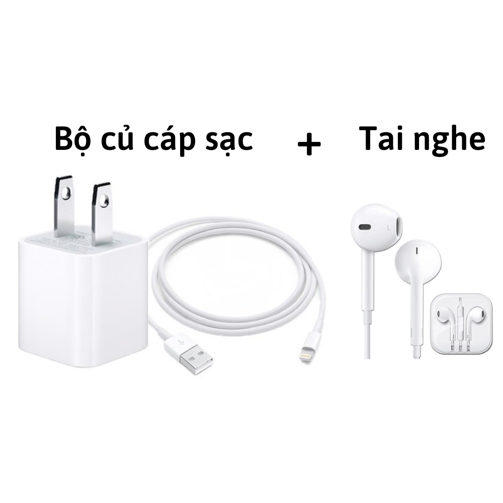 Bộ củ + cáp sạc dành cho IP chuẩn