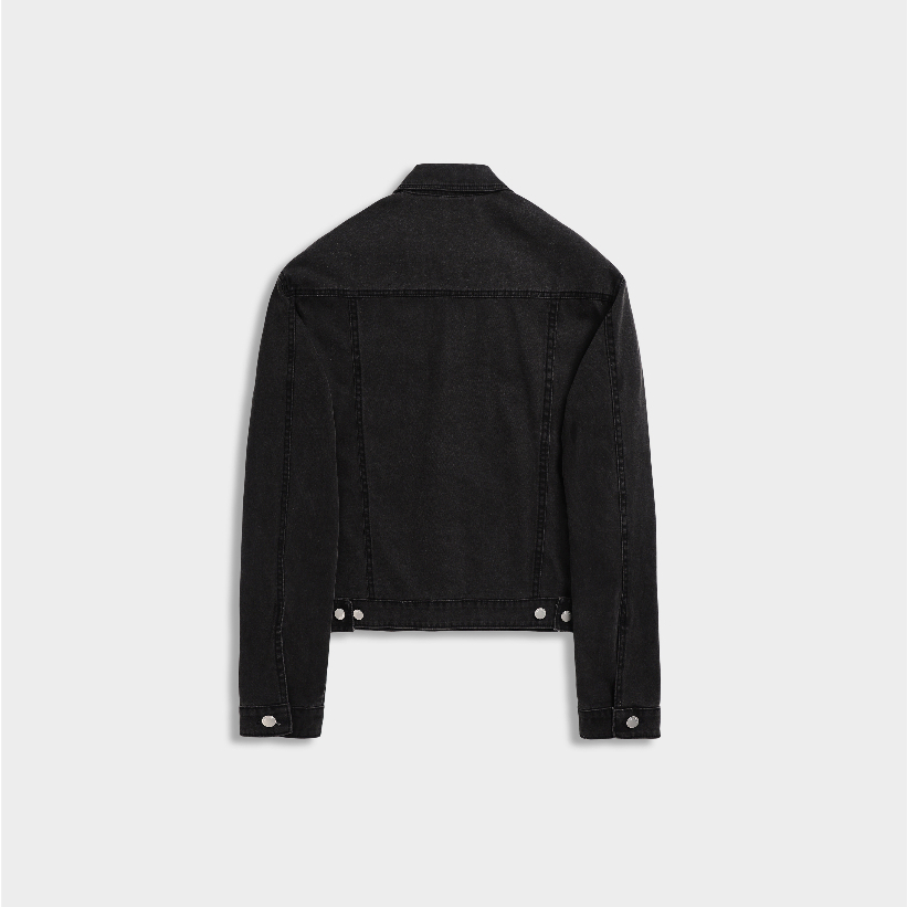 Áo Grey Uneven Dye Type I Denim Jacket