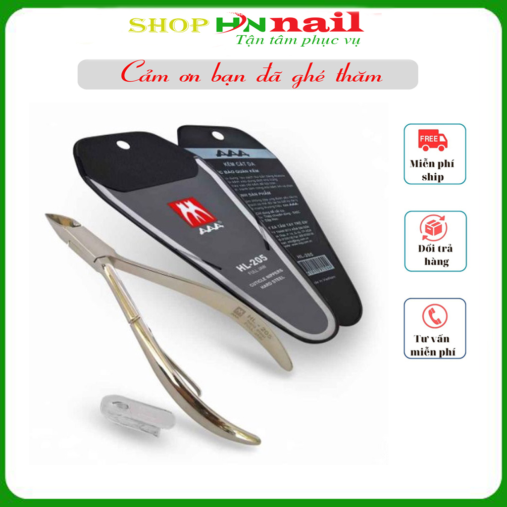 Kìm Nhặt Da AAA HL205 dụng cụ dùng làm nail mi xăm shop kdlatus