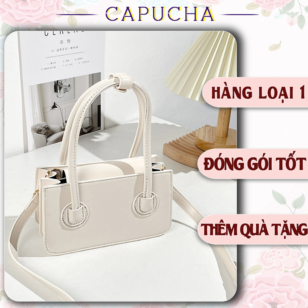 Túi xách nữ đeo chéo quai dài xinh xỉu up xỉu down Capucha T320