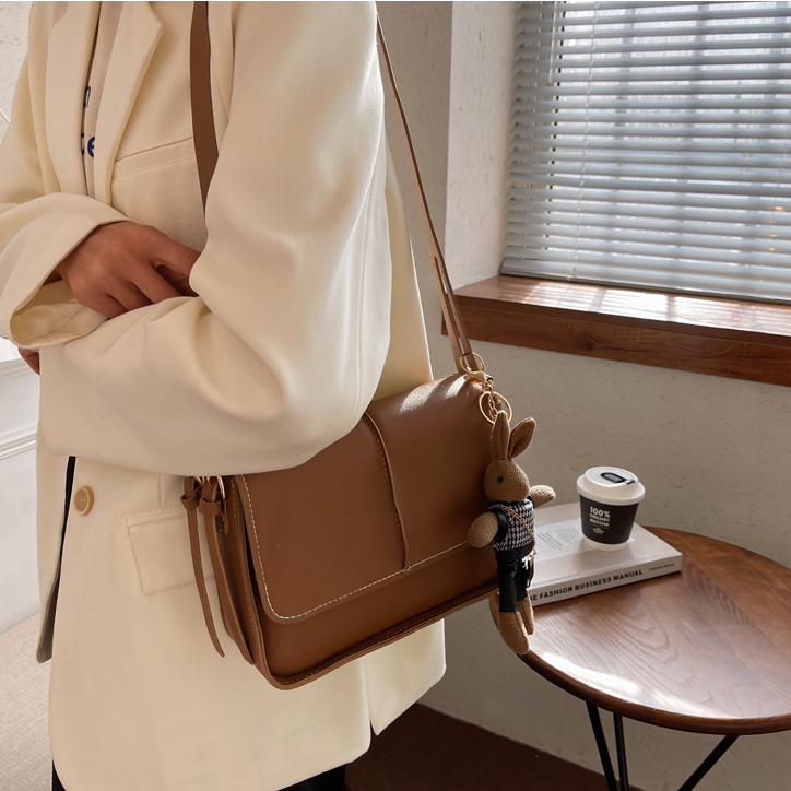 Túi xách nữ đeo chéo chất da dày siêu bền cao cấp Capucha T321