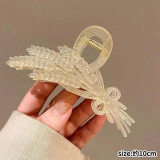 Kẹp Tóc Nhựa Acrylic Hình Lúa Mì Cho Nữ