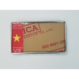 Biển số INOX loại dài.