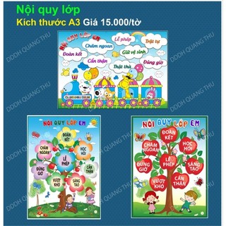 Nội quy lớp a3