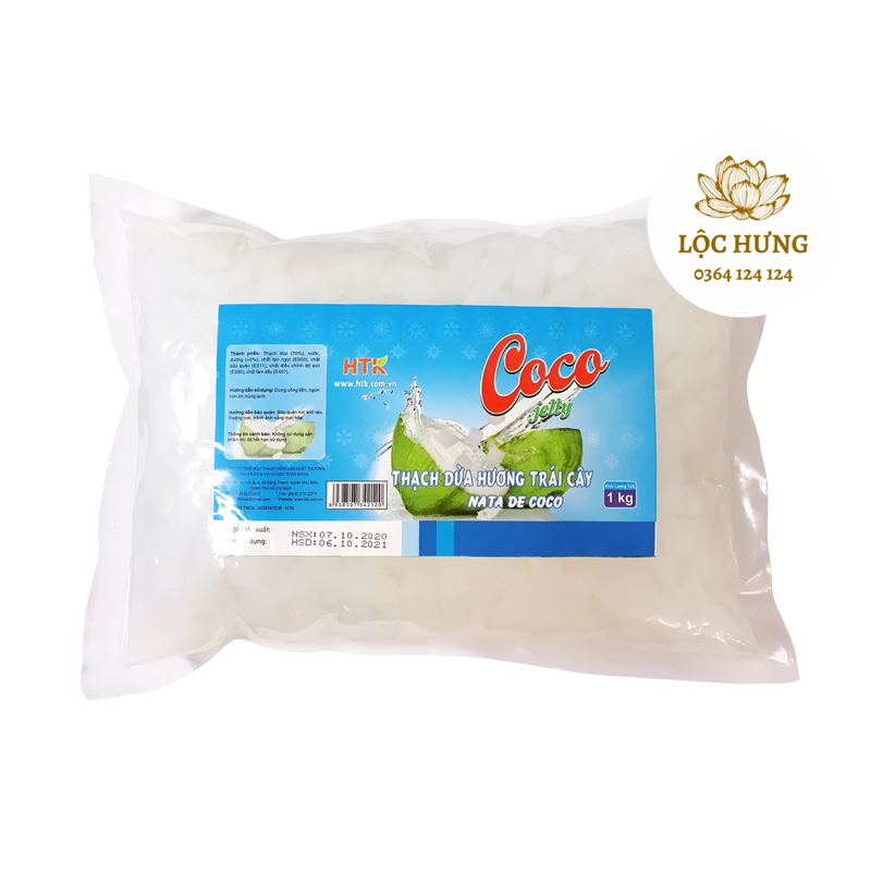 Thạch Dừa CoCo Jelly Túi 1Kg