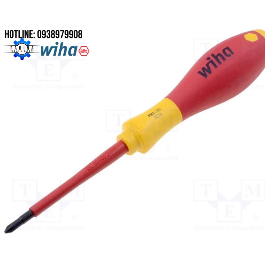 Tua vít 4 cạnh cách điện 1000V Wiha 00847