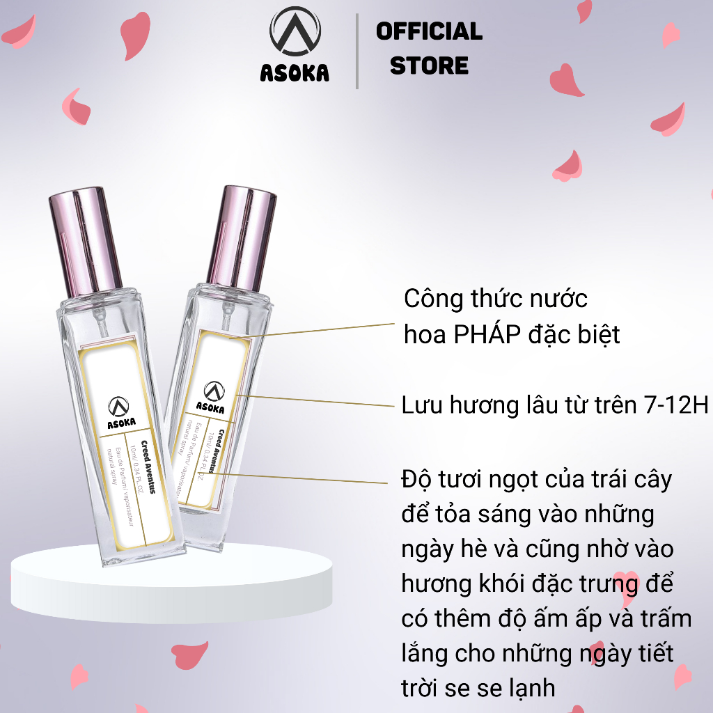 Nước hoa nam Creed Aventus EDP lịch lãm đàn ông chiết 10ml chính hãng  Asoka Shop | BigBuy360 - bigbuy360.vn