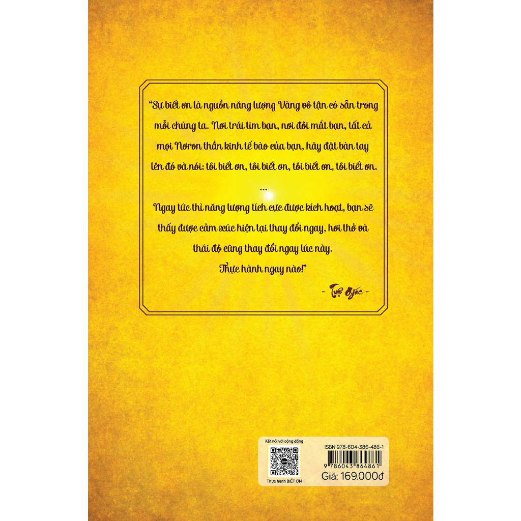 Sách - Tôi biết ơn - Tái tạo nguồn năng lượng vô tận trong bạn