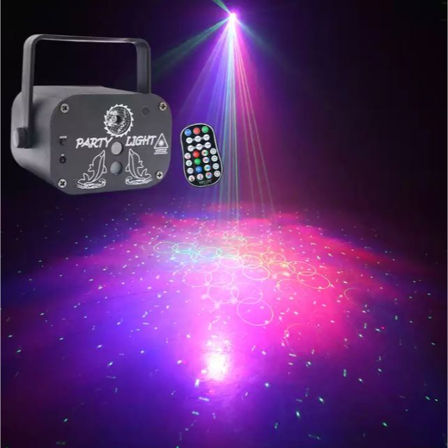 Đèn laser Party Light ánh sáng laze cảm ứng nhạc bay phòng sân khấu vũ trường - Cắm cổng USB - Hàng cao cấp | BigBuy360 - bigbuy360.vn