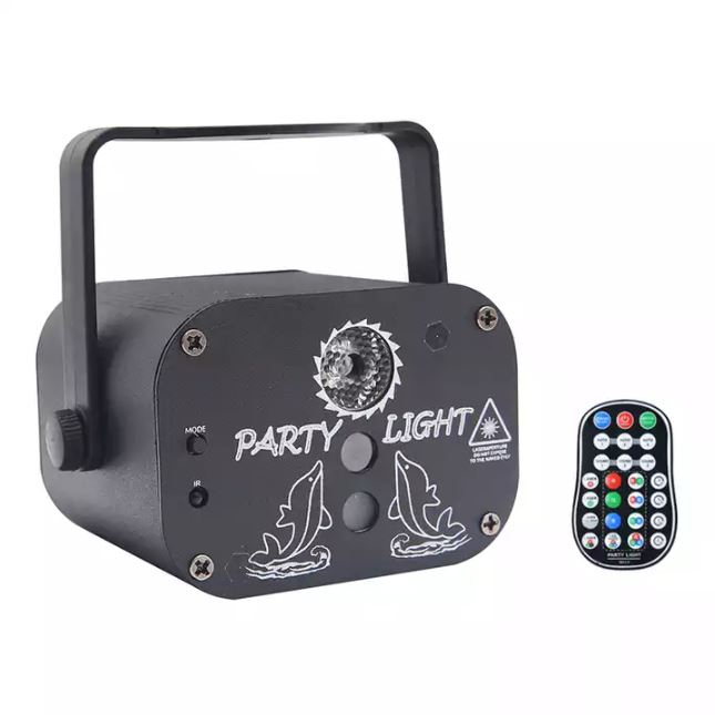 Đèn laser Party Light ánh sáng laze cảm ứng nhạc bay phòng sân khấu vũ trường - Cắm cổng USB - Hàng cao cấp | BigBuy360 - bigbuy360.vn