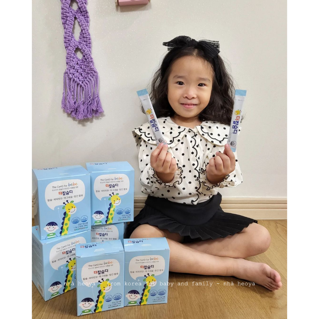 BỘT CANXI THE CA+D FOR BEBE PHÁT TRIỂN CHIỀU CAO CHO BÉ