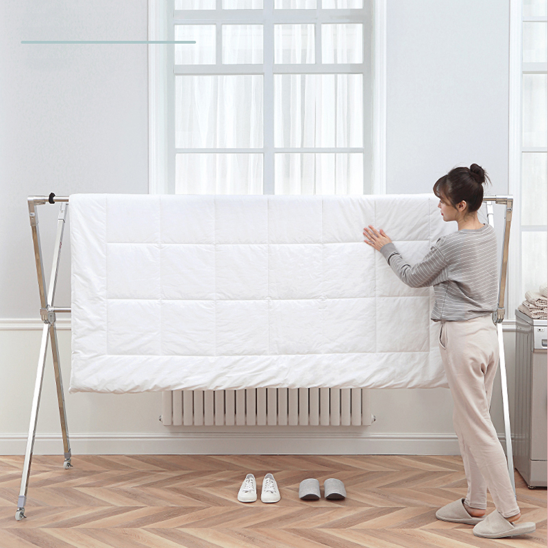 Giá phơi gia dụng giá phơi ban công từ sàn đến trần bằng thép không gỉ giá phơi gấp móc treo gia dụng