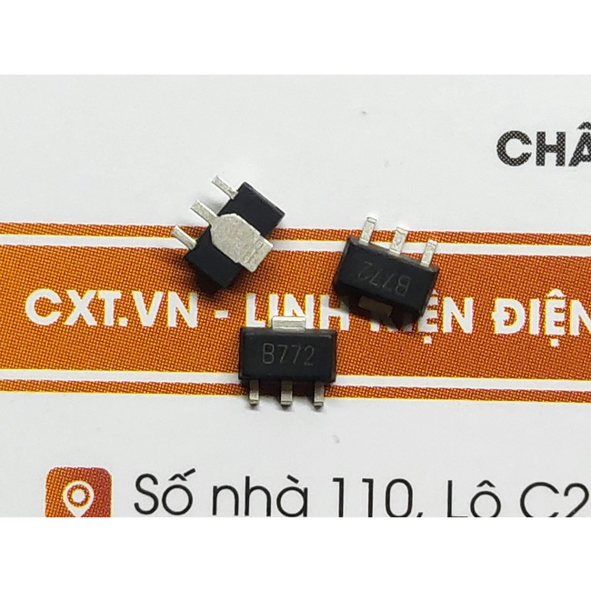 2SB772 B772 PNP Transistor 3A 30V SOT-89(10c)
