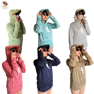 áo chống nắng dáng ngắn2 lớp mũ vành rộng cứng cáp full hộp cao cấp , áo chống nắng thông hơi chống tia uv cao cấp