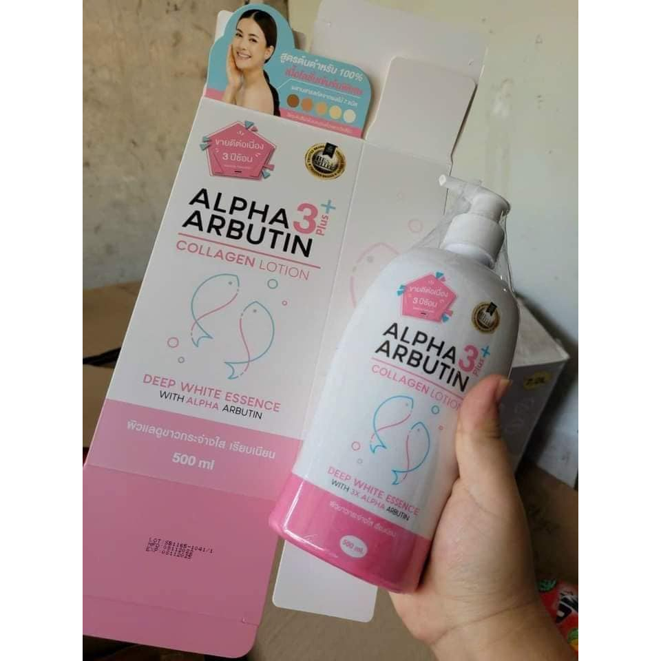 Sữa Dưỡng Trắng ALPHA ARBUTIN COLLAGEN LOTION