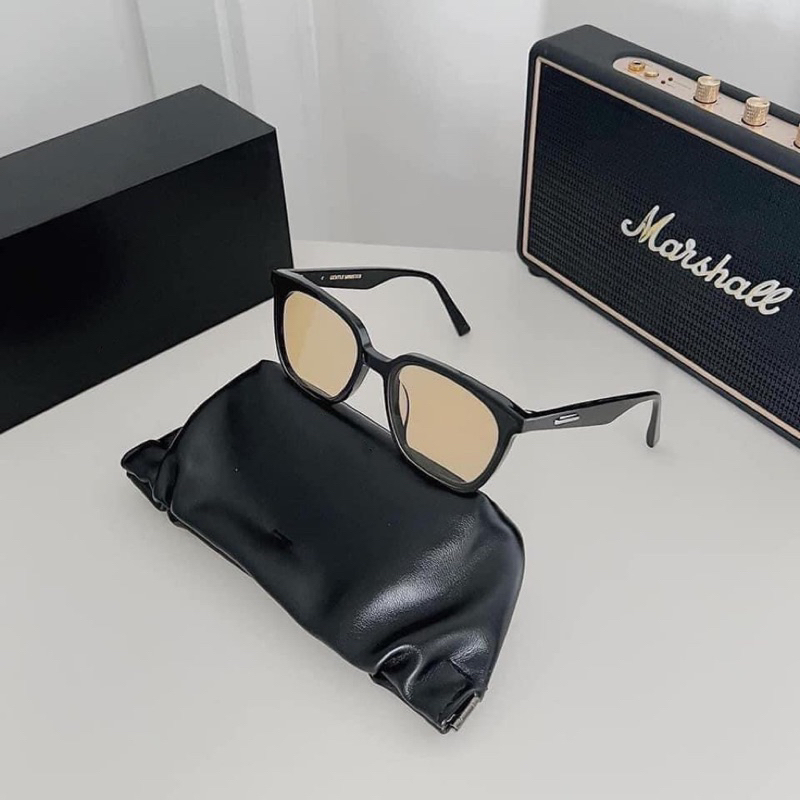 Kính râm GM LiLit 01 dáng vuông,kính mát tràn viền tròng màu chống UV400 Jelly eyewear