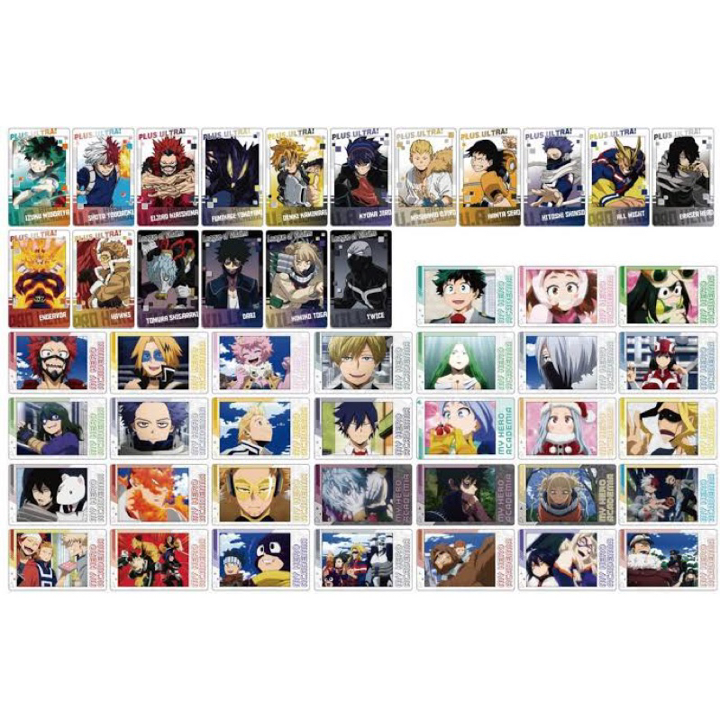 PACK NHÂN PHẨM MY HERO ACADEMIA - BOKU NO HERO