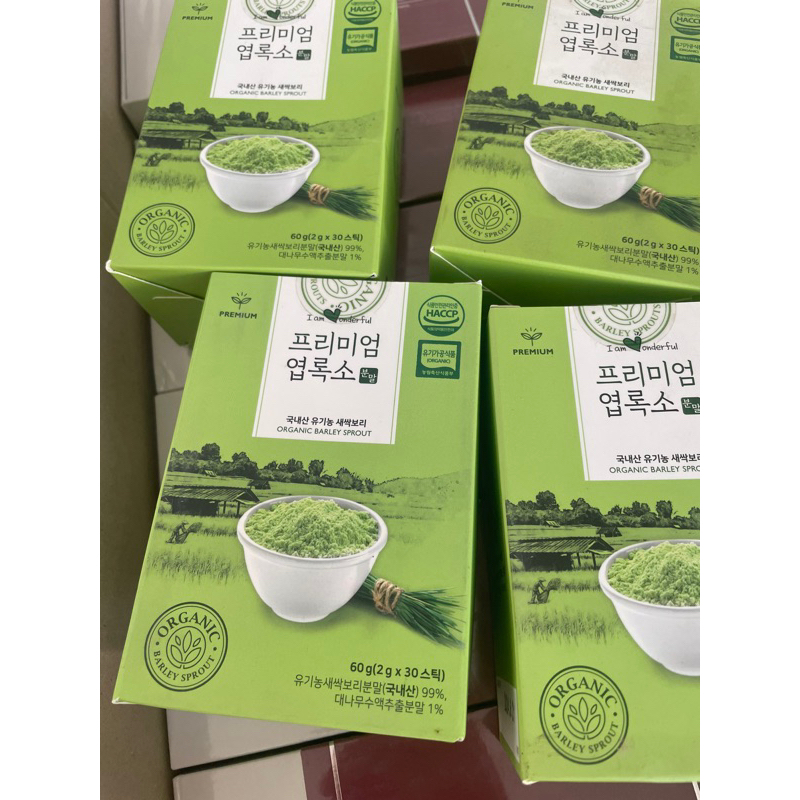 Bột Diệp Lục Hàn Quốc