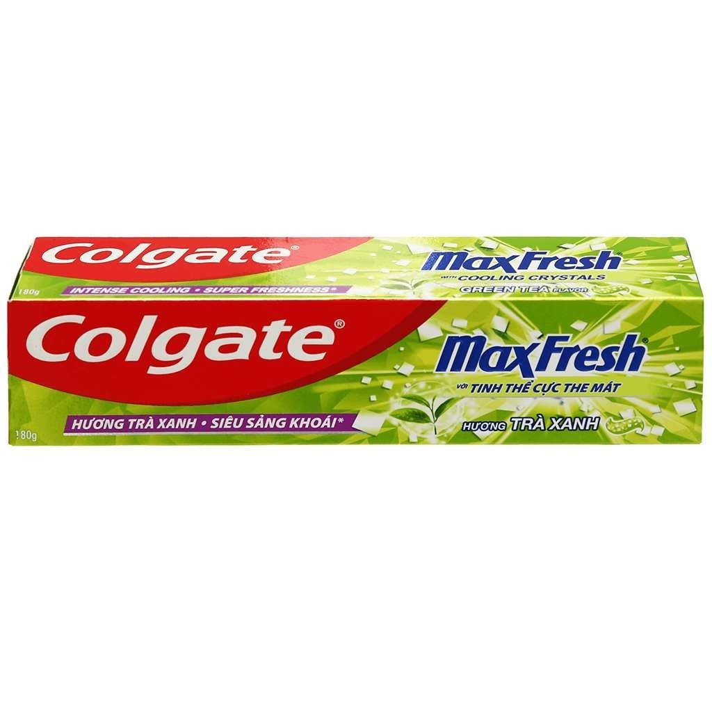 Kem đánh răng Colgate MaxFresh trà xanh 180g