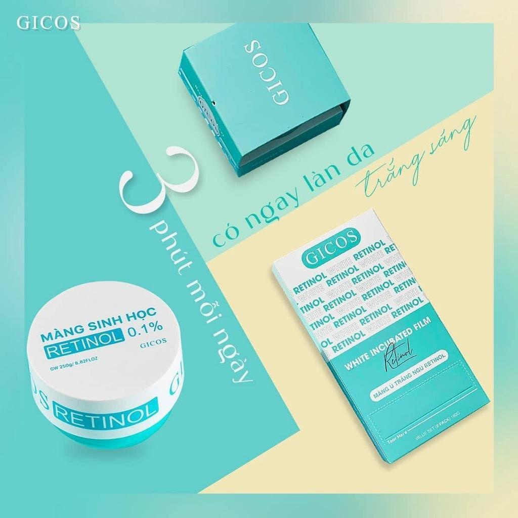 Gicos - Bộ Sản Phẩm Dưỡng Trắng Da Body, Tẩy Da Chết 250gr