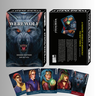 Bộ bài ma sói ultimate deluxe việt hoá boardgame cho bạn bè nhiều chức năng mới