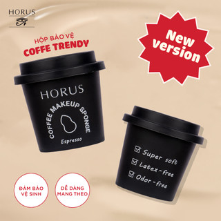 Comb 2 Horus Mút trang điểm Coffee Make Up Sponge
