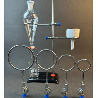 Vòng đỡ phễu chiết quả lê lab ha noi, phễu lọc sứ, có khóa 60mm, 80mm, 100mm, 120mm