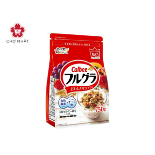Ngũ cốc trái cây calbee nhật bản 750g
