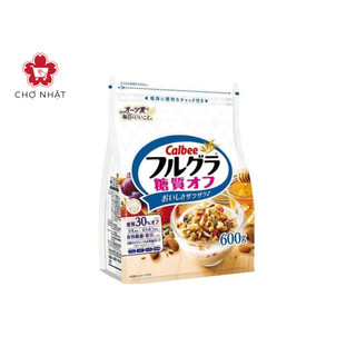 Ngũ Cốc Trái Cây Calbee giảm đường 600g