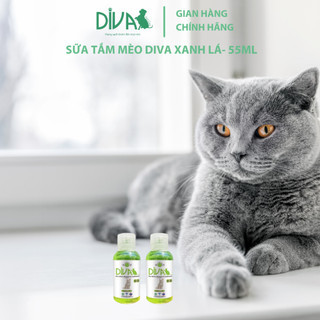 SỮA TẮM MÈO DIVA XANH LÁ 55ML