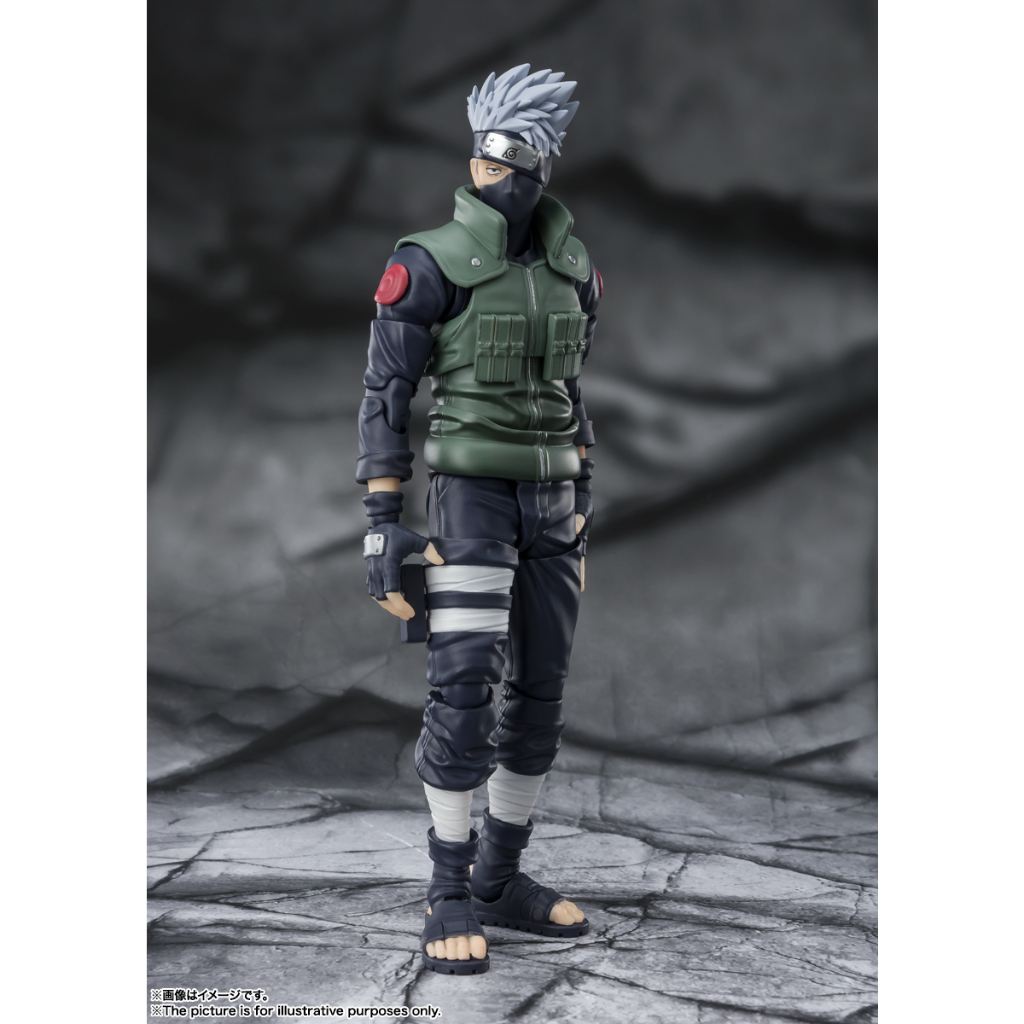Đồ Chơi Mô Hình Chính Hãng SHFiguarts Kakashi Hatake - Naruto - BANDAI SHF