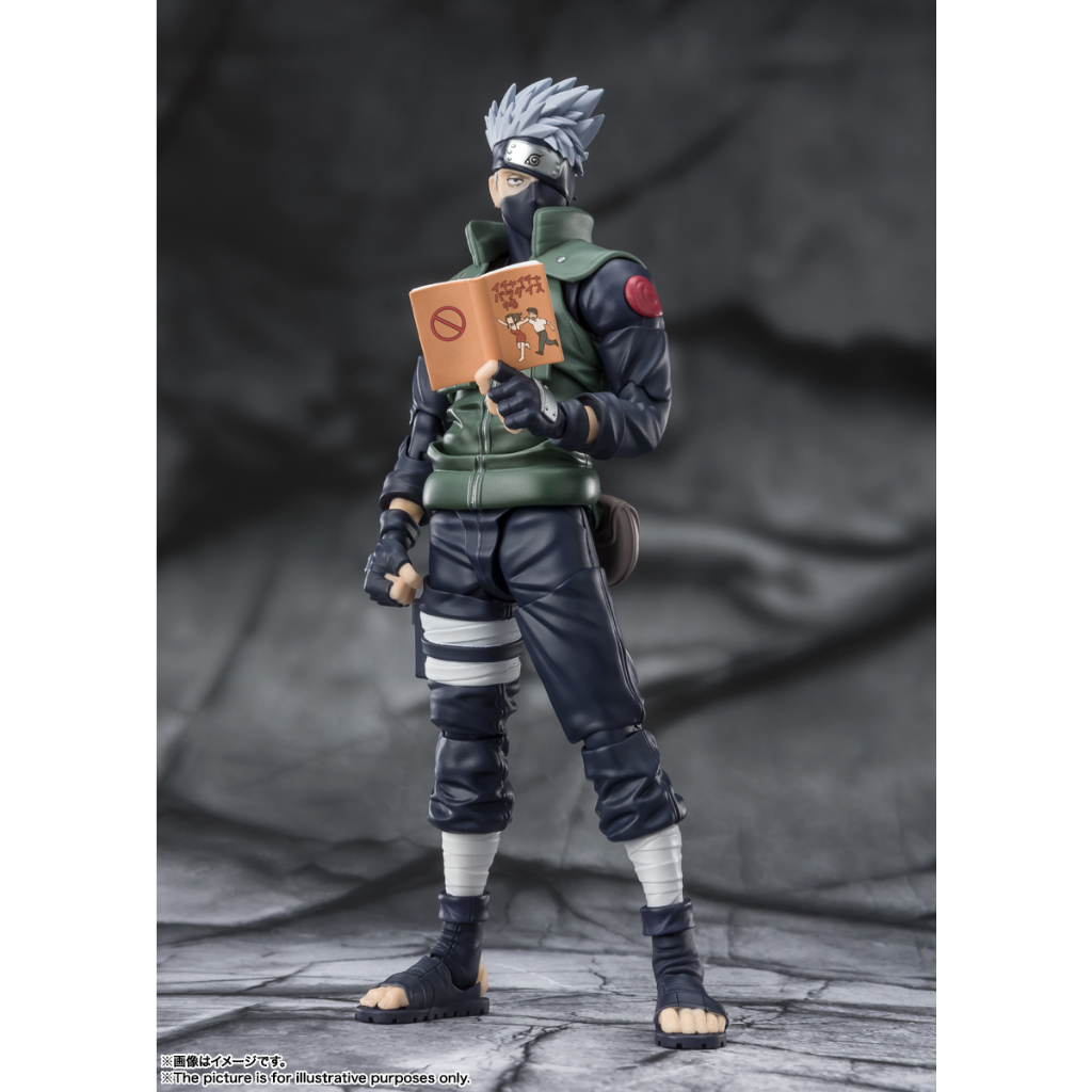 Đồ Chơi Mô Hình Chính Hãng SHFiguarts Kakashi Hatake - Naruto - BANDAI SHF
