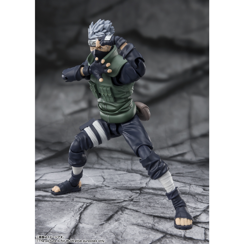 Đồ Chơi Mô Hình Chính Hãng SHFiguarts Kakashi Hatake - Naruto - BANDAI SHF