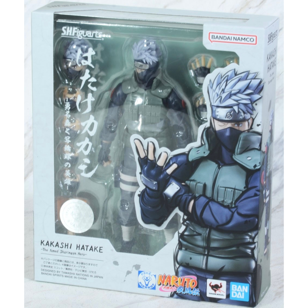 Đồ Chơi Mô Hình Chính Hãng SHFiguarts Kakashi Hatake - Naruto - BANDAI SHF
