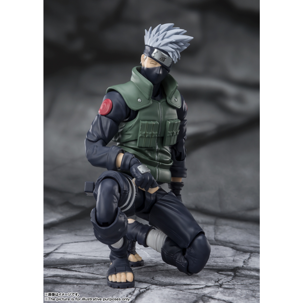 Đồ Chơi Mô Hình Chính Hãng SHFiguarts Kakashi Hatake - Naruto - BANDAI SHF