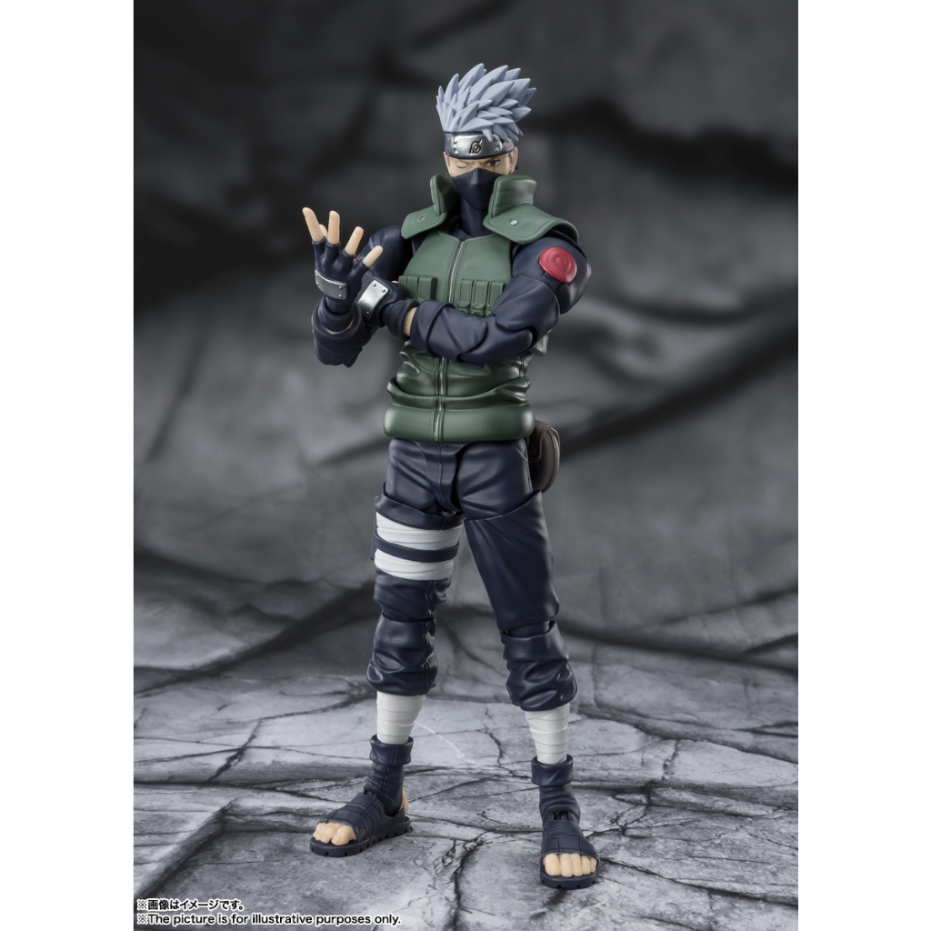 Đồ Chơi Mô Hình Chính Hãng SHFiguarts Kakashi Hatake - Naruto - BANDAI SHF